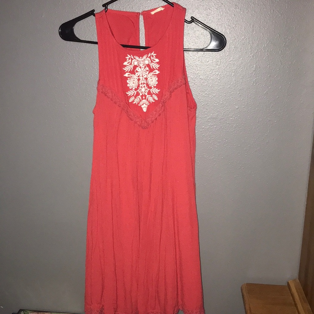 ⭐️5/10 Pink hollister dress